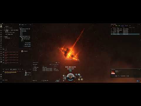 Eve Online - Astero Survives Ghost Site Explosion in Null (With fit)