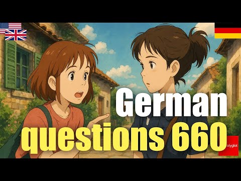 German questions 660 | Passive listening | L2Language | with hiragana