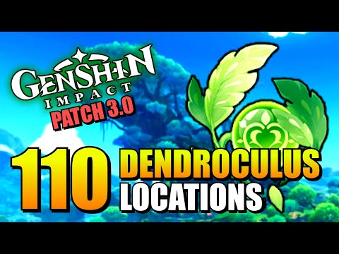 Genshin Impact - All 110 Dendroculus Locations In Patch 3.0 (Detailed Guide + Timestamps)