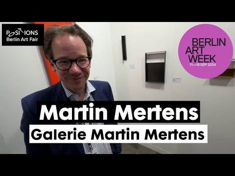 15.09.2024 Berlin POSITIONS Art Fair: Riki Mijling, Katrin Bremermann, Pius Fox: Martin Mertens