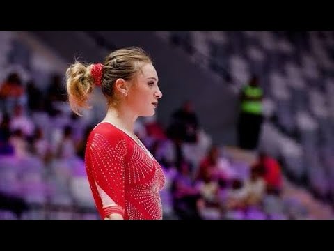 Sabrina Voinea Romania 🇷🇴. Sub 6 BB & FX 2025 World (Jakarta) Gymnastics Championships QF. 