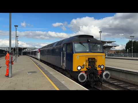 DRS 57303 departs Derby with 720534 on Delivery - 14/03/25
