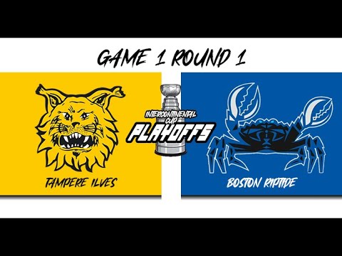 NSHL - ROUND 1 GAME 1 | Tampere Ilves @ Boston Riptide