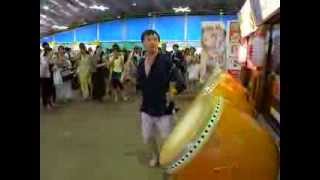 太鼓の達人 in 豊島園プール内 2013/08/24 「夏祭り」