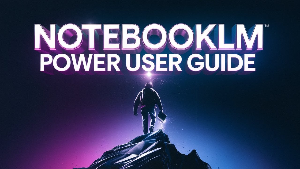 NotebookLM tutorial to 10x your productivity