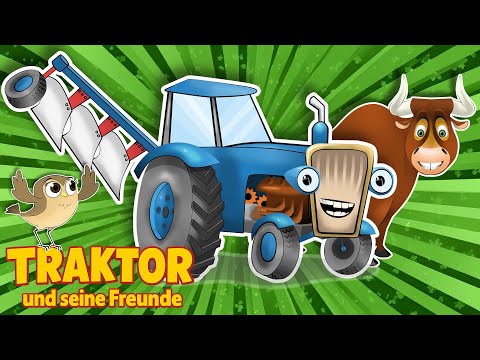 Traktor und seine Freunde: Das große Pflügen! Traktor-Geschichte für Kinder