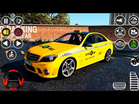 US Prado Car Taxi Cab Simulator 3D -Taxi Drive on City - Android Gameplay