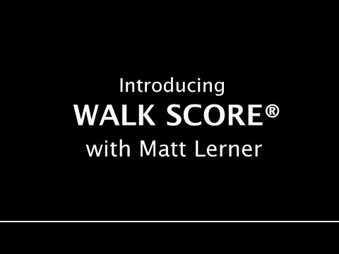 Introducing Walk Score with Matt Lerner