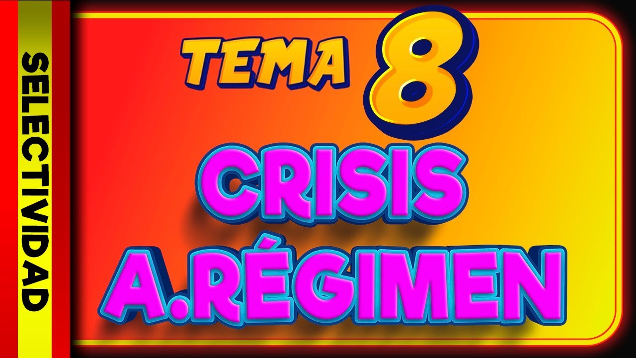 🇪🇸 Crisis del Antiguo Régimen [1808 - 1833]🌐HISTORIA de ESPAÑA