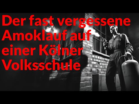 Unbelievable Acts #1: The almost forgotten school shooting at a Cologne elementary school. TRIGGE...