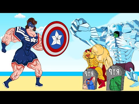 Team HULK, SUPER MAN, VENOM vs IRON SPIDERMAN | Returning from the Dead SECRET | Marvel Animation