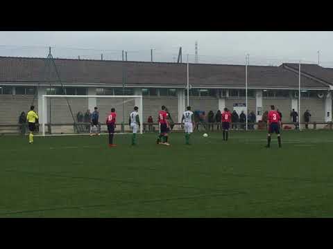 Lázaro detiene la pena máxima (Osasuna 1-0 Oberena LN Juvenil)