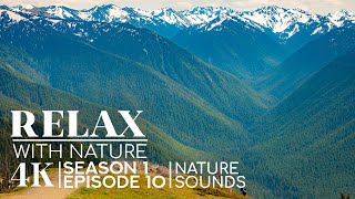 Beautiful Landscapes Around the World in 4K with Pure Nature Sounds | Relax with Nature - Ep 10