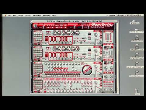 ReBirth RB-338 - Red Stripe Mod Demo