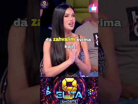 Elita 9 Prvo oglasavanje Stanije Dobrojevic nakon pobede u eliti devet