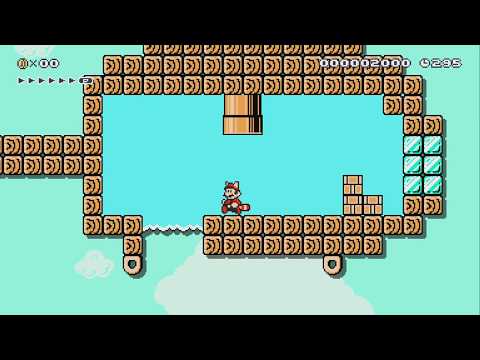 Mario goes skydiving by Dr.Vale - Super Mario Maker 2 - No Commentary 1bx