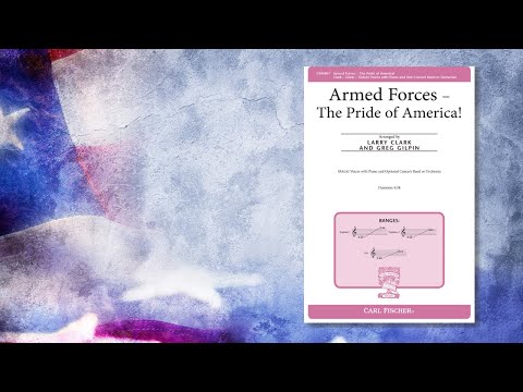 Armed Forces (CM9481) Arr. by Greg Gilpin