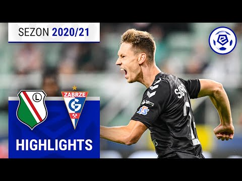 Legia Warszawa - Górnik Zabrze 1:3 | SKRÓT | Ekstraklasa 2020/21 | 4. Kolejka