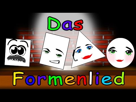 Formen lernen für Kleinkinder - Das Formenlied - lerne die Formen und ihre Beschreibungen