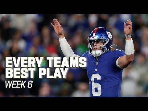 Every Teams' Best Play of Week 6 | 2025 NFL Season