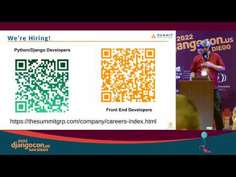 Sponsored Talk: An Introduction to Summit Technology Group with David Graves - DjangoCon US 2022 thumbnail