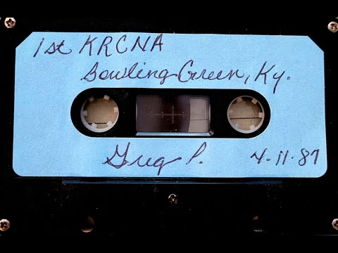 NA SPEAKER TAPE ~ GREG P (Marietta GA) ~ KRCNA-1 Kentucky 1987