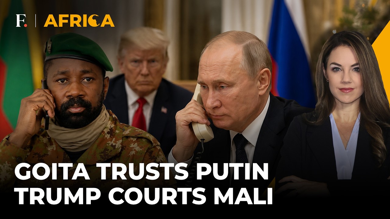 Mali’s Goita Calls Russia’s Putin on Sahel Security as Trump’s US Eyes Re-entry | Firstpost Africal