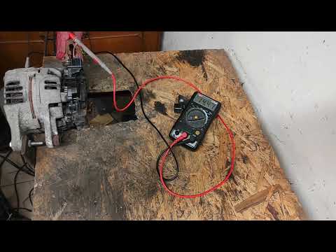 Alternator repair - how to check the voltage regulator under a microscope?