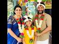 Vadinamma Serial Actress Sujitha Birthday Celebration Tv Actress Sujitha With Her Family