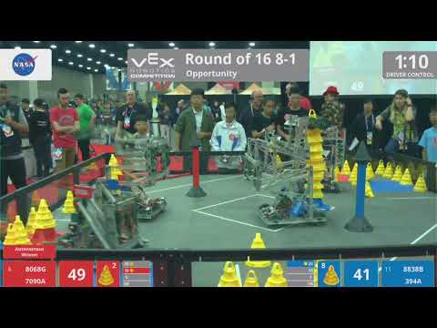 2018 VRC-MS Oppo R16 8-1 - 8068G 7090A vs 8838B 394A - 88 to 107