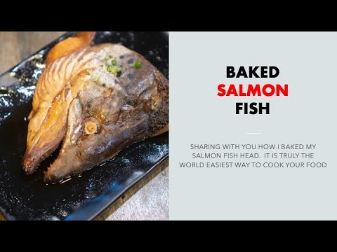 YouTube video about: How to cook salmon head in oven?