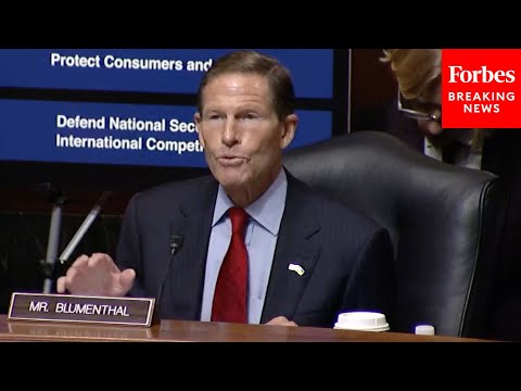 Richard Blumenthal Leads Senate Judiciary Committee Hearing On Oversight Of Artificial Intelligence