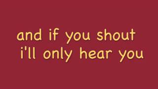 Stay (far away, so close) flyleaf