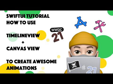 SwiftUI 3.0 Tutorial - TimelineView + Canvas View - Xcode 13 - WWDC 21
