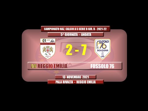 Highlights OR Reggio Emilia - Fossolo 76: 2-7  - 13 novembre 2021