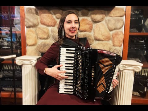 BRAN68CLBKHM - Black Brandoni 68C Classic Harmonik Mics Piano Accordion LMMM 34 96 $5299