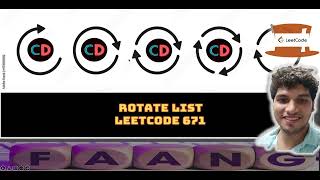 YouTube video 'Rotate List | Leetcode 61 | Easy  Linked List  | Live coding session 🔥🔥'