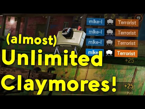 Rainbow Six: Siege- almost Unlimited Claymores in T-hunt