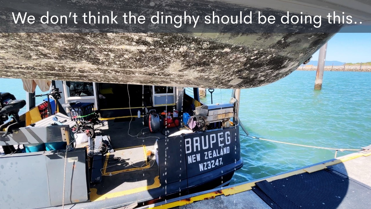 We don't think the new dinghy should be doing this! - Project Brupeg Ep.413