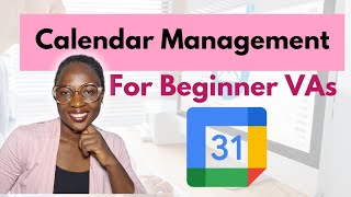 Calendar Management for Beginners | Virtual Assistant Tutorial (Step-by-Step Guide)
