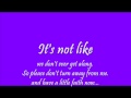 Buckcherry - All Of Me ( lyrics ) 