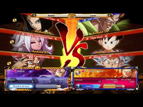 PC DBFZ - COM 7 - Axeice vs Lucar [ HE OUT HERE!!!! ]