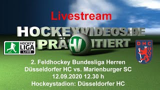 12.09.2020, 12:30 Uhr  2. Bundesliga Herren: Düsseldorfer HC vs. Marienburger SC