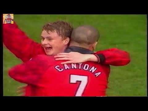 Brilliant Ole Gunnar Solskjaer Goal Brace v Spurs 1996/97