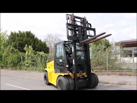 YALE GDP60VX Diesel Four-Wheel Counterbalanced Forklift