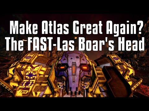 Atlas Boar's Head and Ultra Autocannon 20 Analyzed - MechWarrior Online