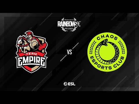 Team Empire vs. Chaos - Coastline - Rainbow Six Pro League - Season X - EU