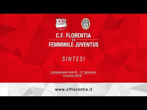 C.F. Florentia vs Femminile Juventus Serie B Calcio Femminile 04/03/2018 - Sintesi