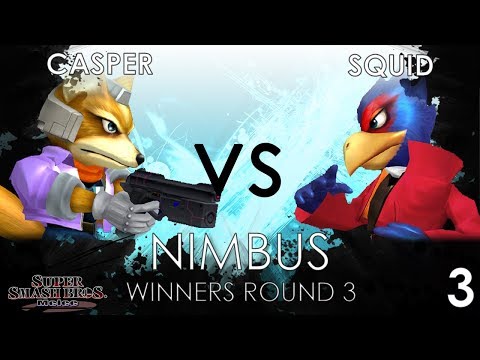 Nimbus #3 - Top Shelf | Casper (Fox) VS Squid (Falco) - SSBM Winners Round 3