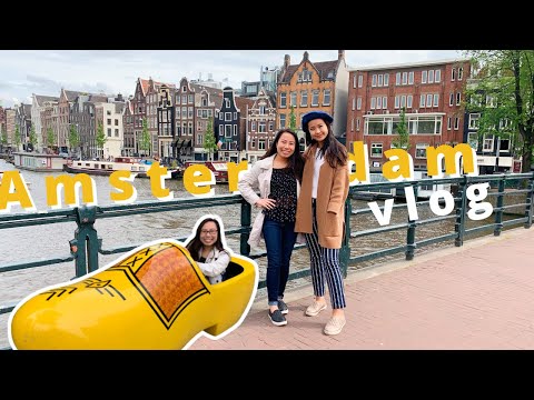 Amsterdam Weekend || TRAVEL VLOG ft. Canal Tour, Hortus Botanicus, Moco Museum, Vondelpark, & MORE